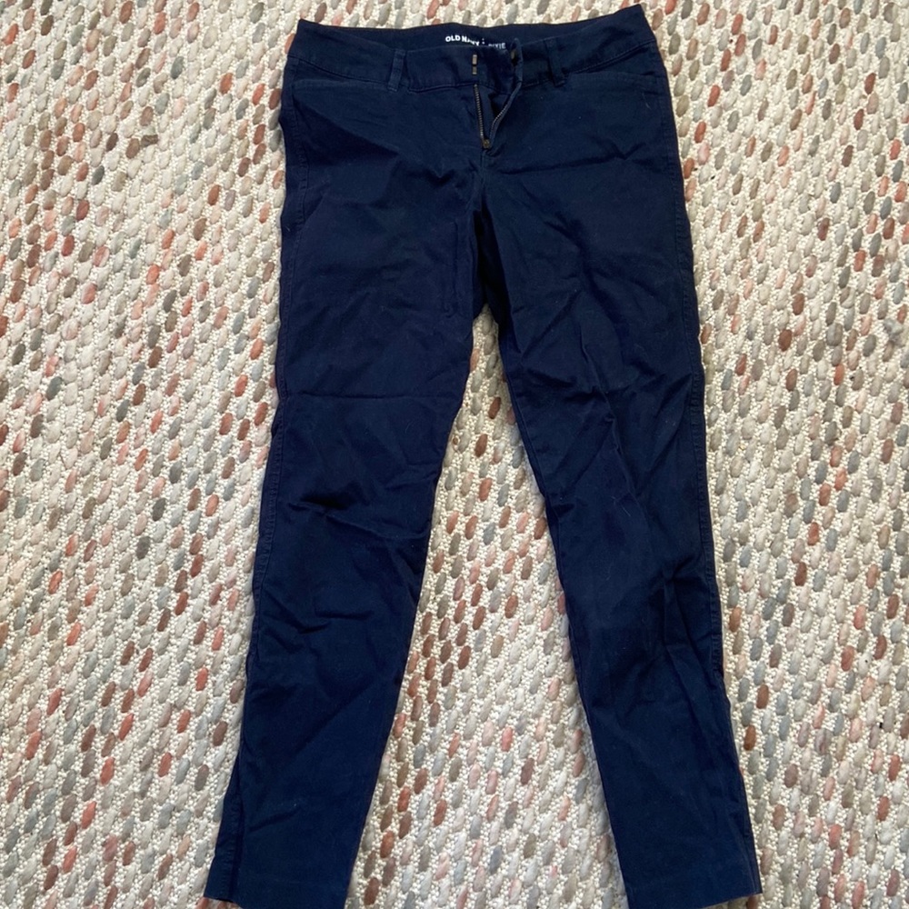 Navy Blue Old Navy Pixie Pants